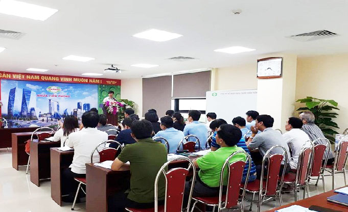 HPM tổ chức đào tạo chuyên đề “Kỹ năng trình bày thuyết phục” tại Công ty nhựa Tiền Phong